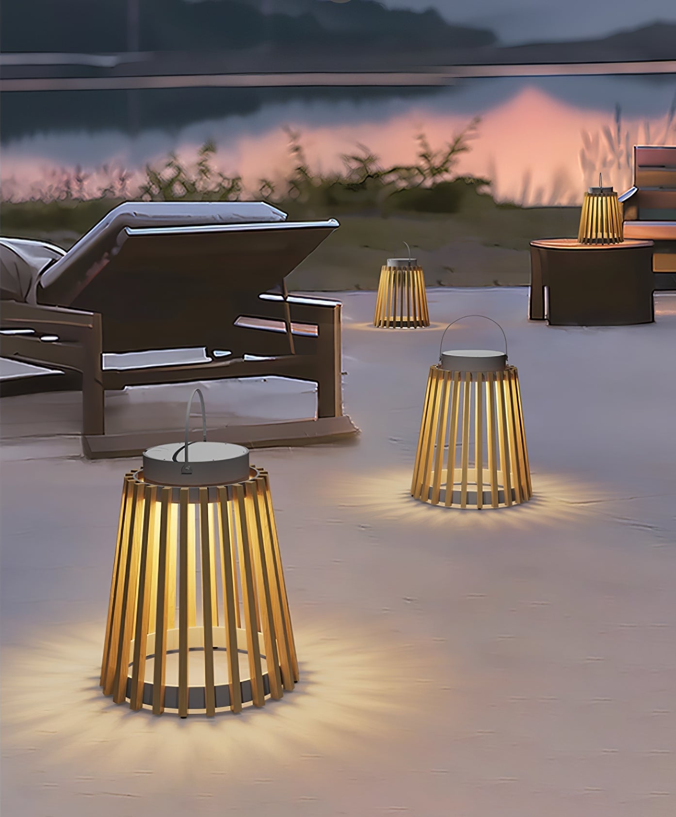 Hopt Solar Outdoor Lantern Lamp-Neutral Decor