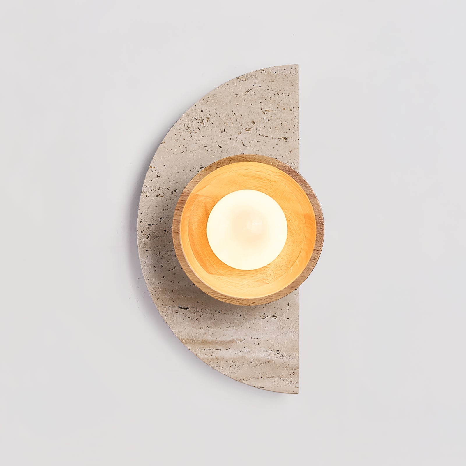 Seraphina Travertine Wall Light-Neutral Decor