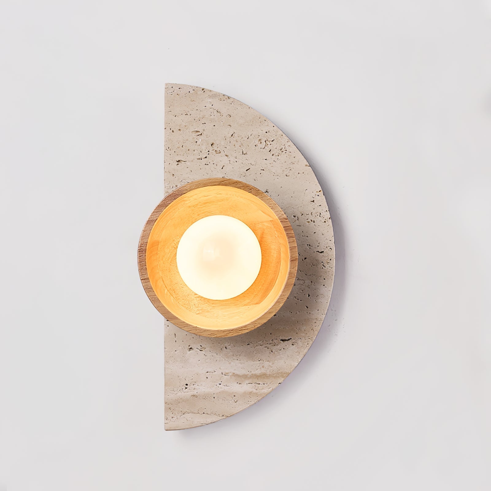 Seraphina Travertine Wall Light-Neutral Decor