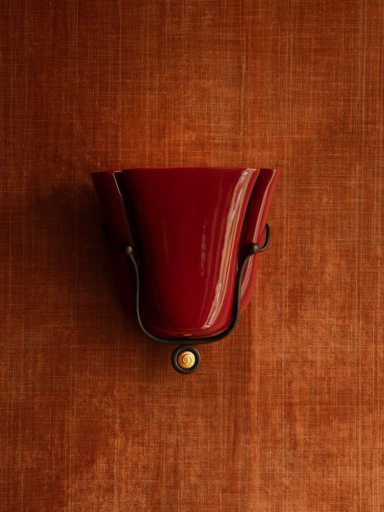 Caelion Shell Wall Sconce-Neutral Decor