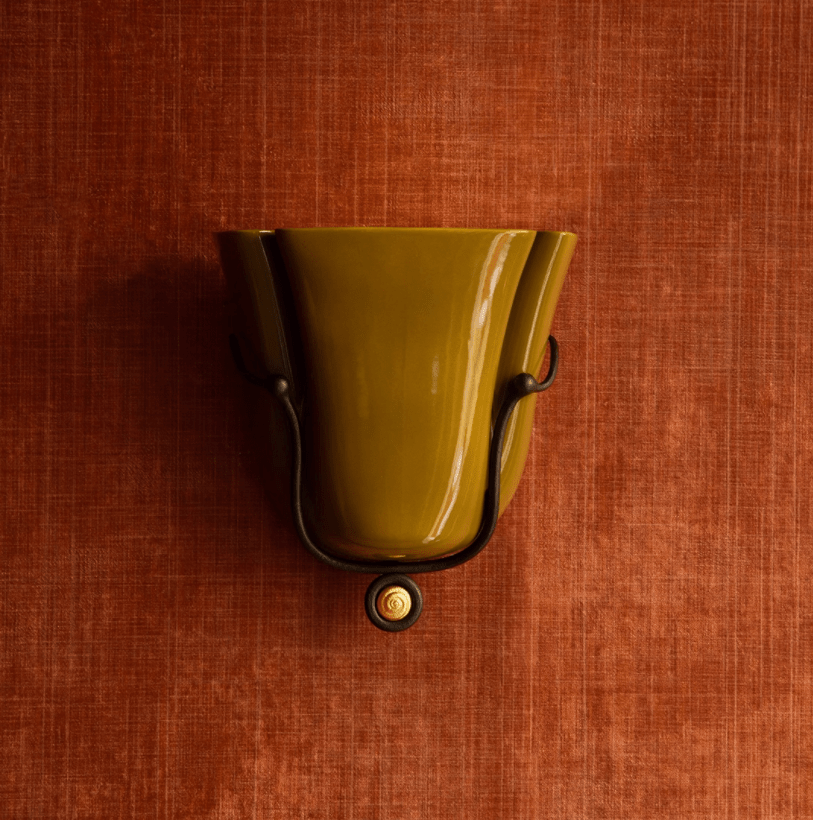 Caelion Shell Wall Sconce-Neutral Decor