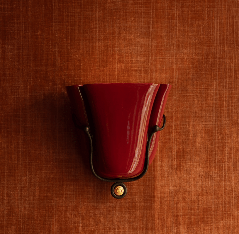 Caelion Shell Wall Sconce-Neutral Decor