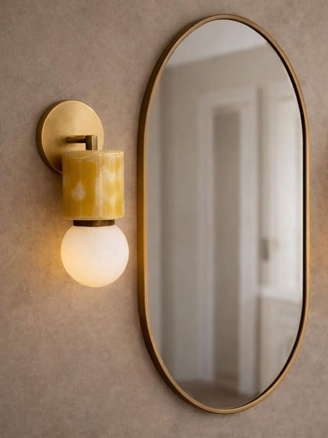 Ternwick Jade Wall Sconce