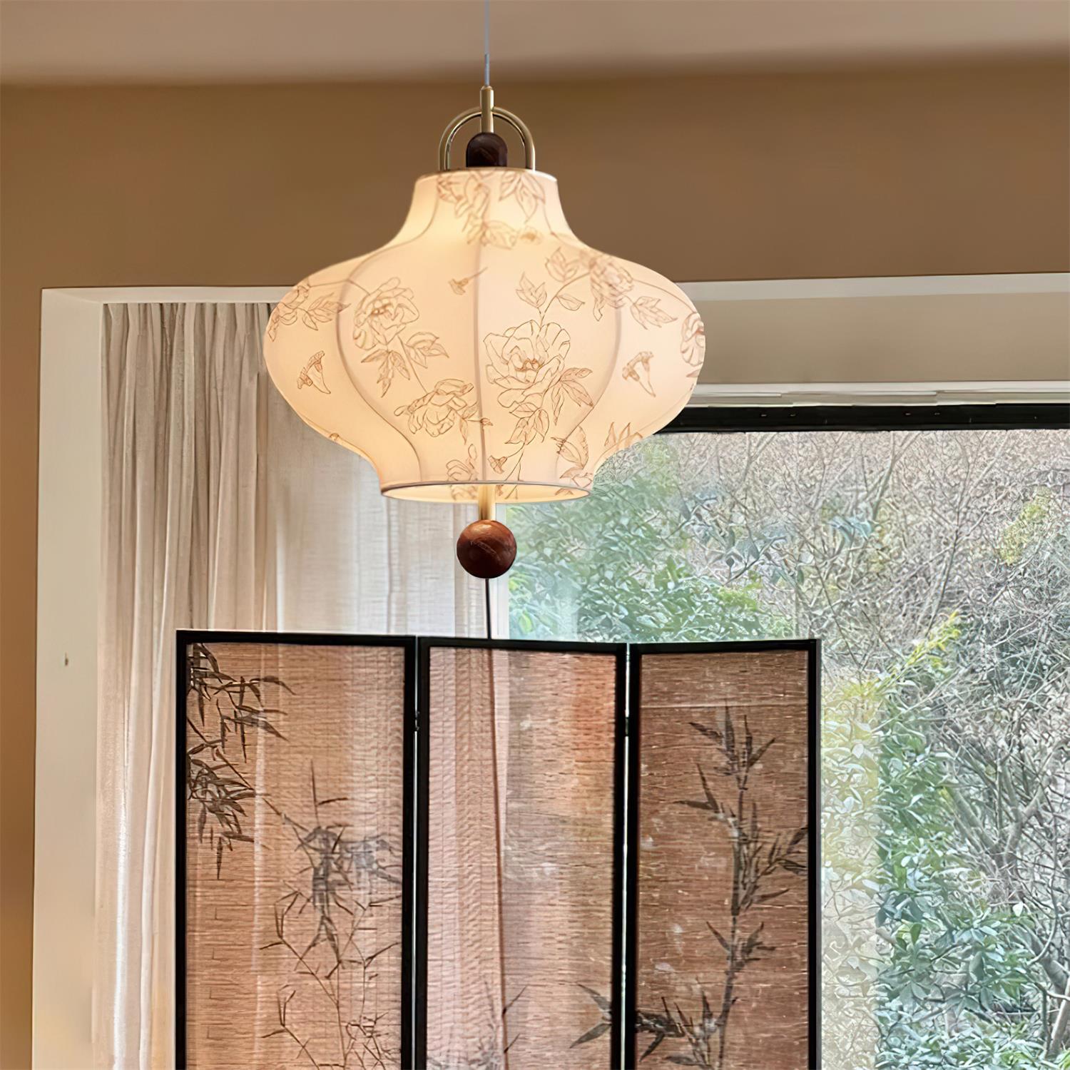 Calira Fabric Pendant Lamp