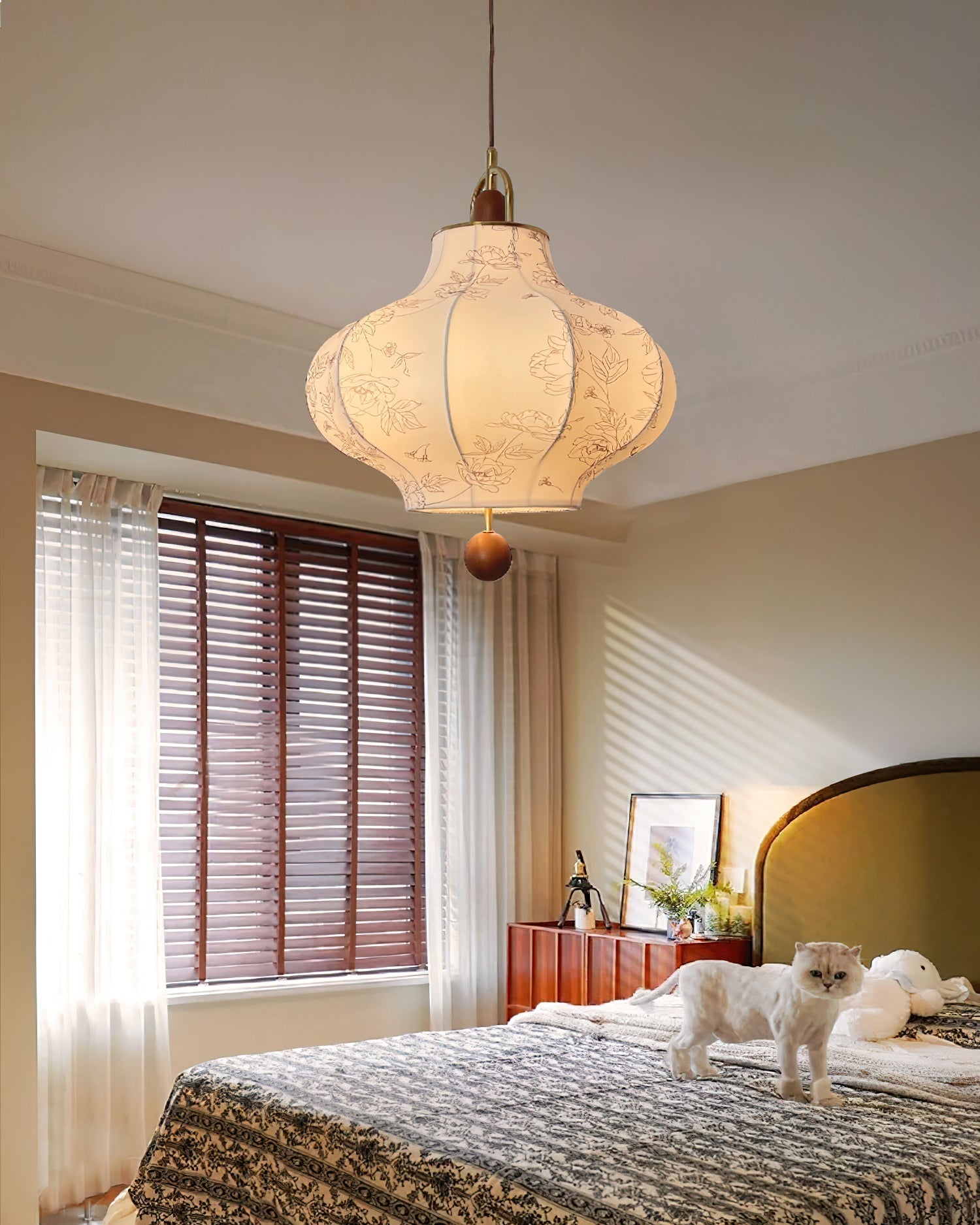 Calira Fabric Pendant Lamp