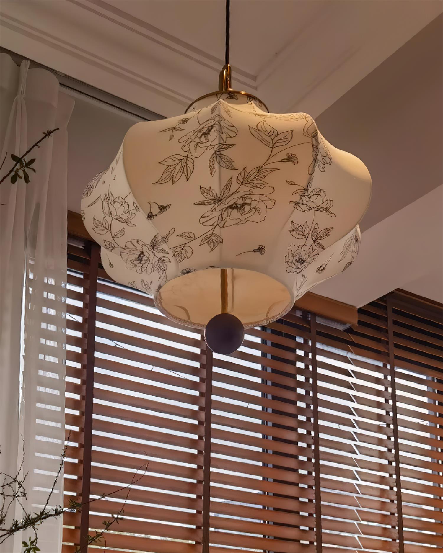 Calira Fabric Pendant Lamp