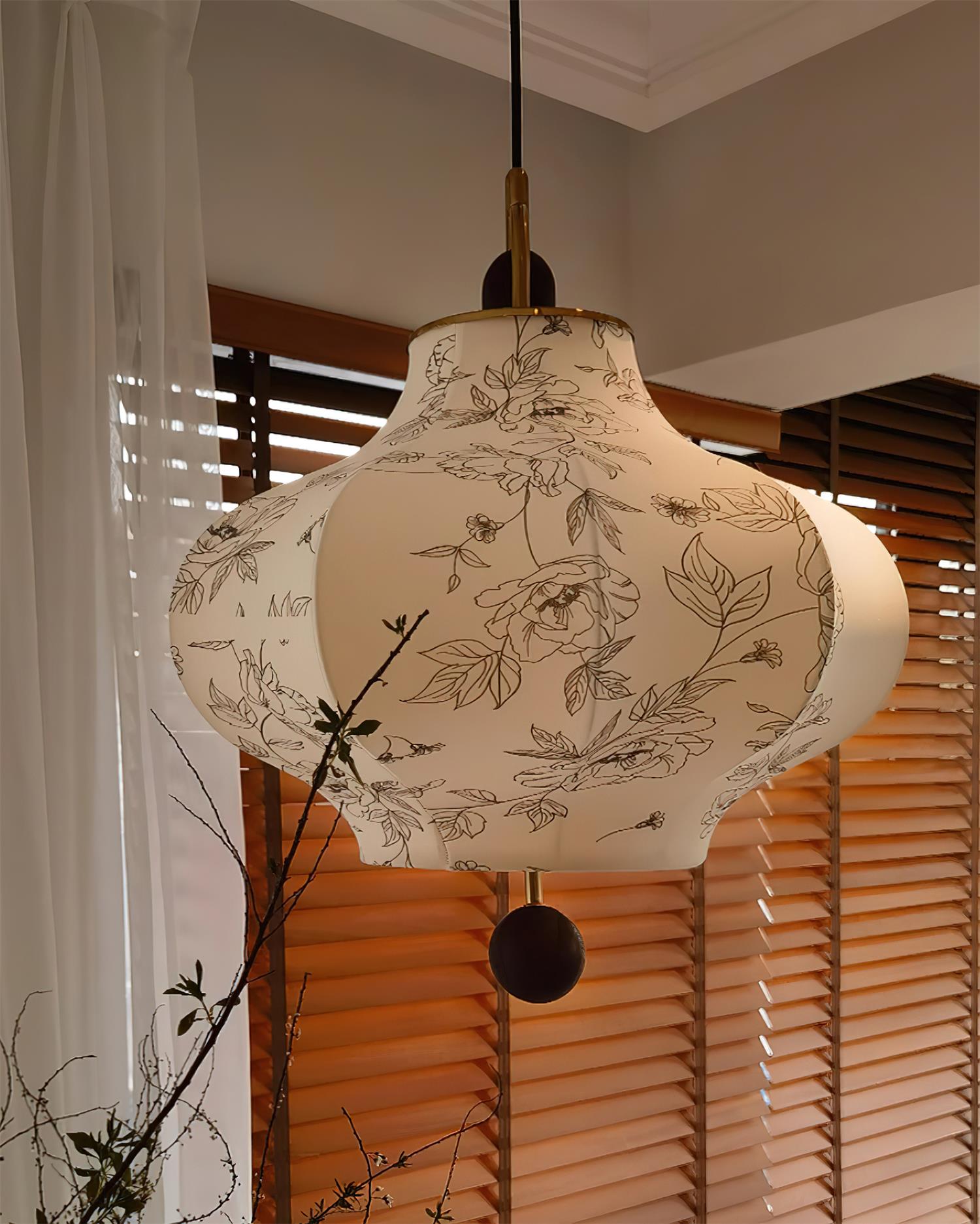 Calira Fabric Pendant Lamp