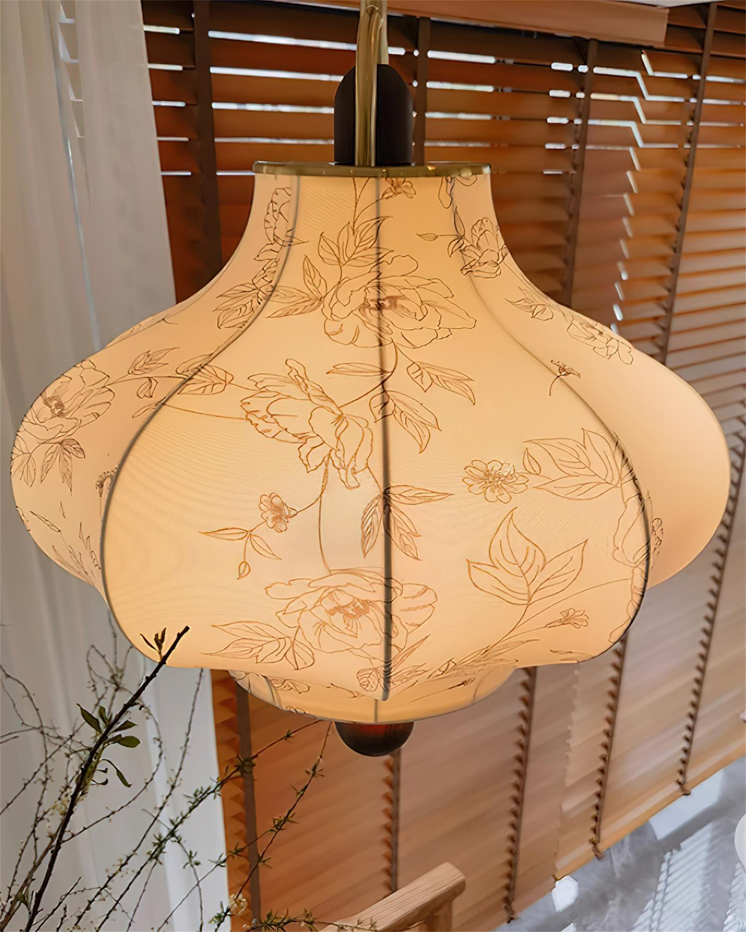 Calira Fabric Pendant Lamp