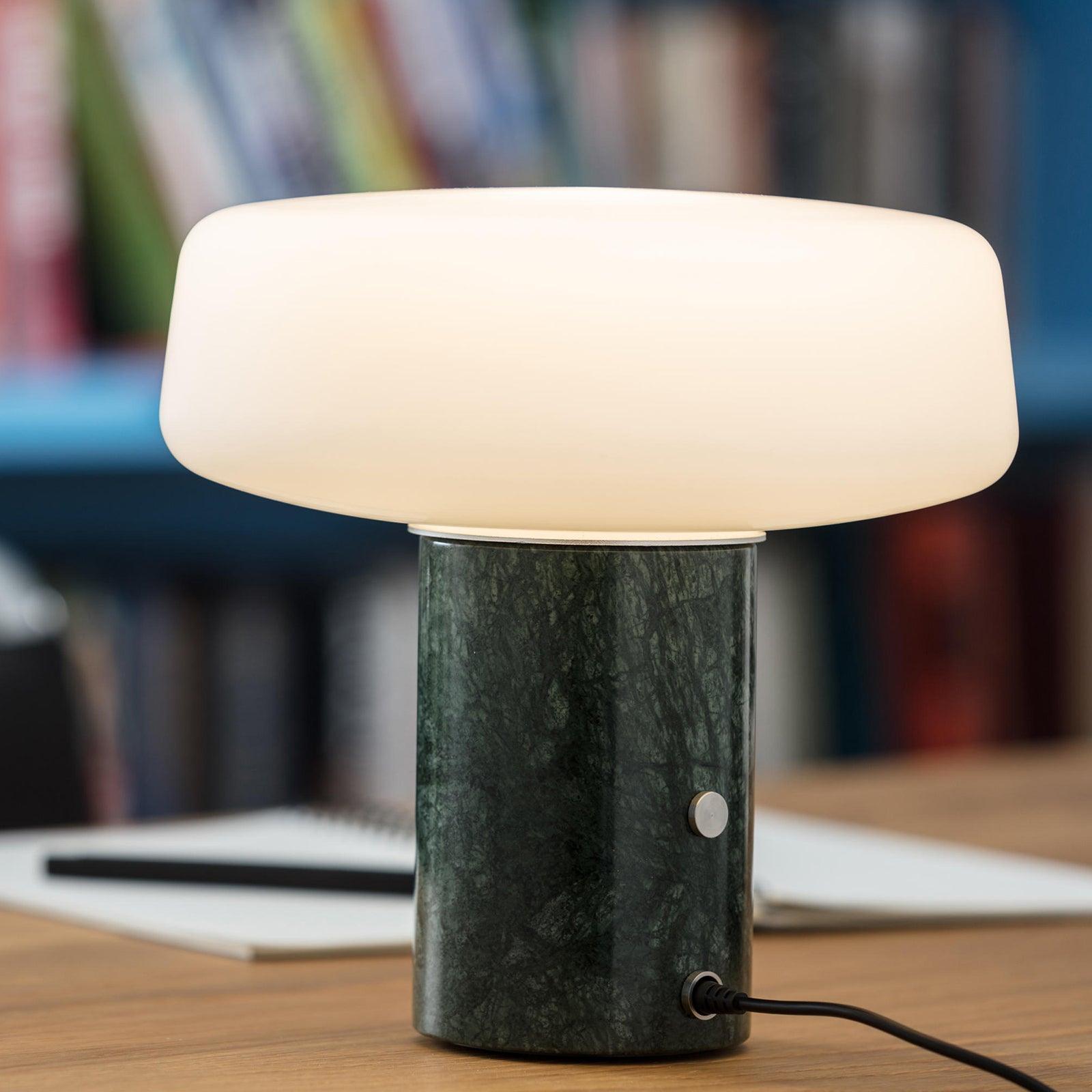 Erinilil Marble Base Table Lamp-Neutral Decor