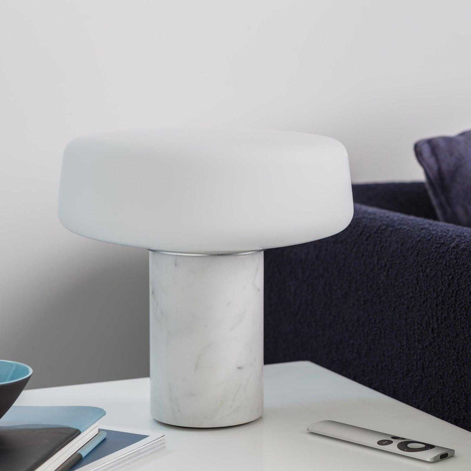Erinilil Marble Base Table Lamp-Neutral Decor