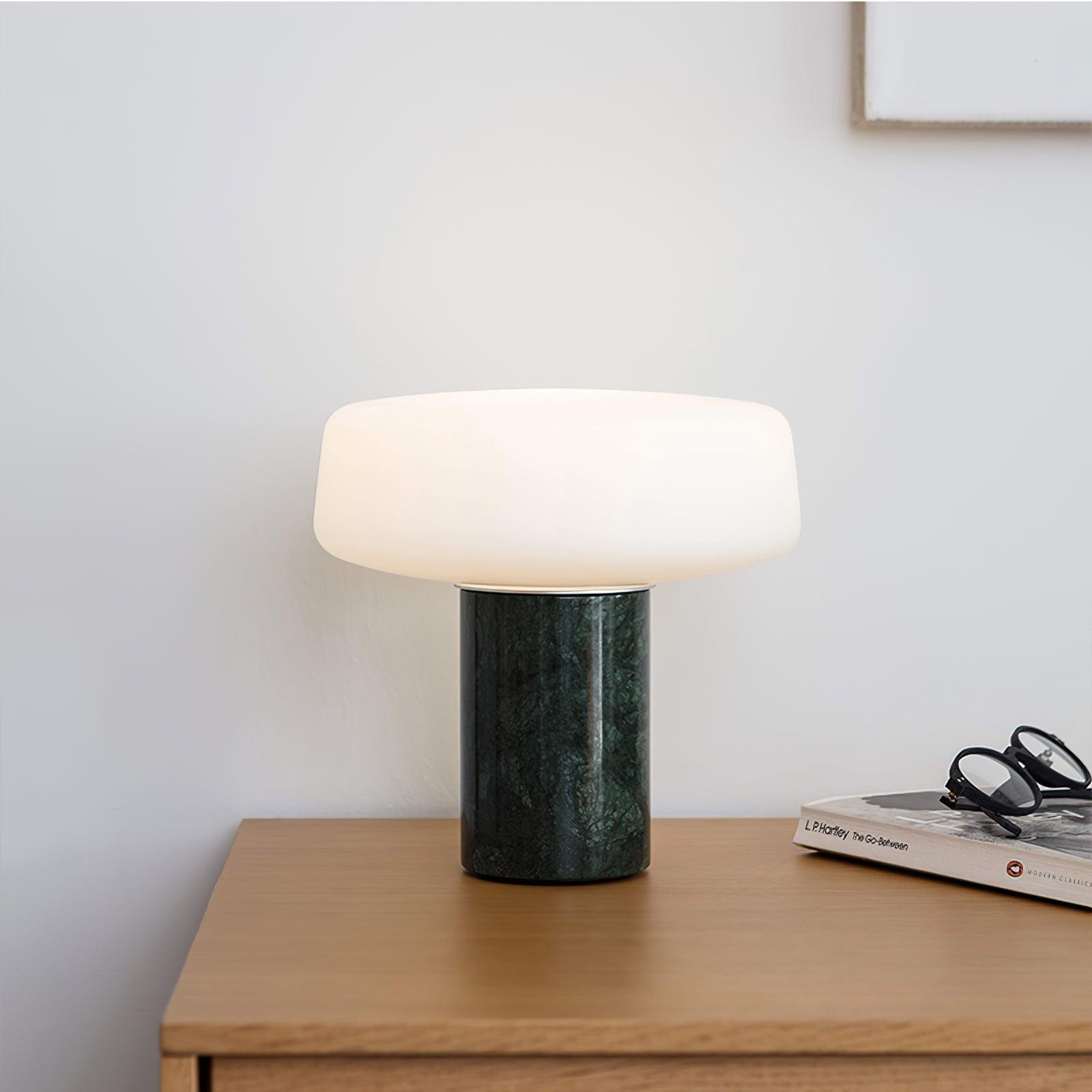 Erinilil Marble Base Table Lamp-Neutral Decor