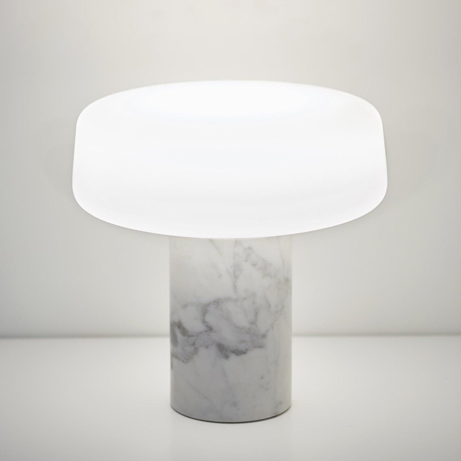 Erinilil Marble Base Table Lamp-Neutral Decor