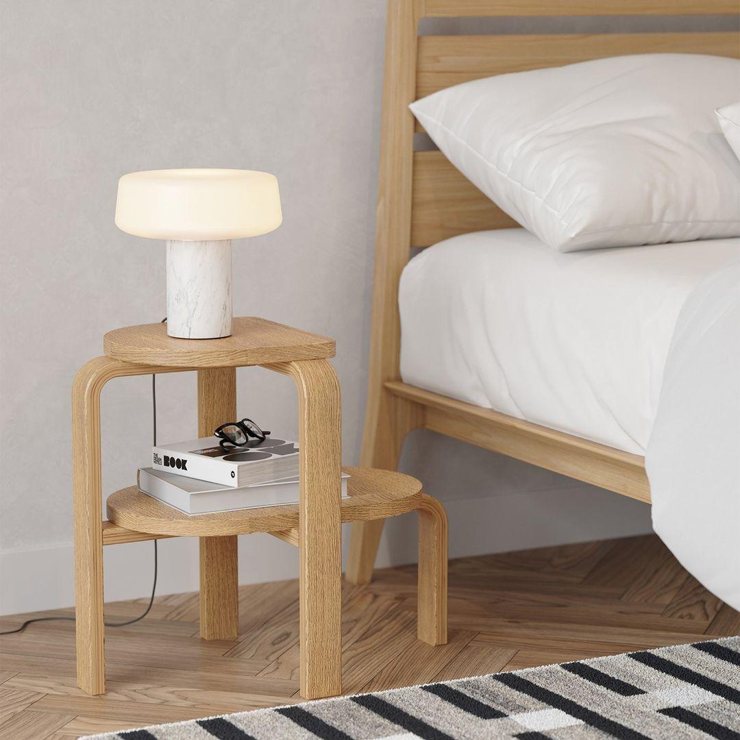 Erinilil Marble Base Table Lamp-Neutral Decor