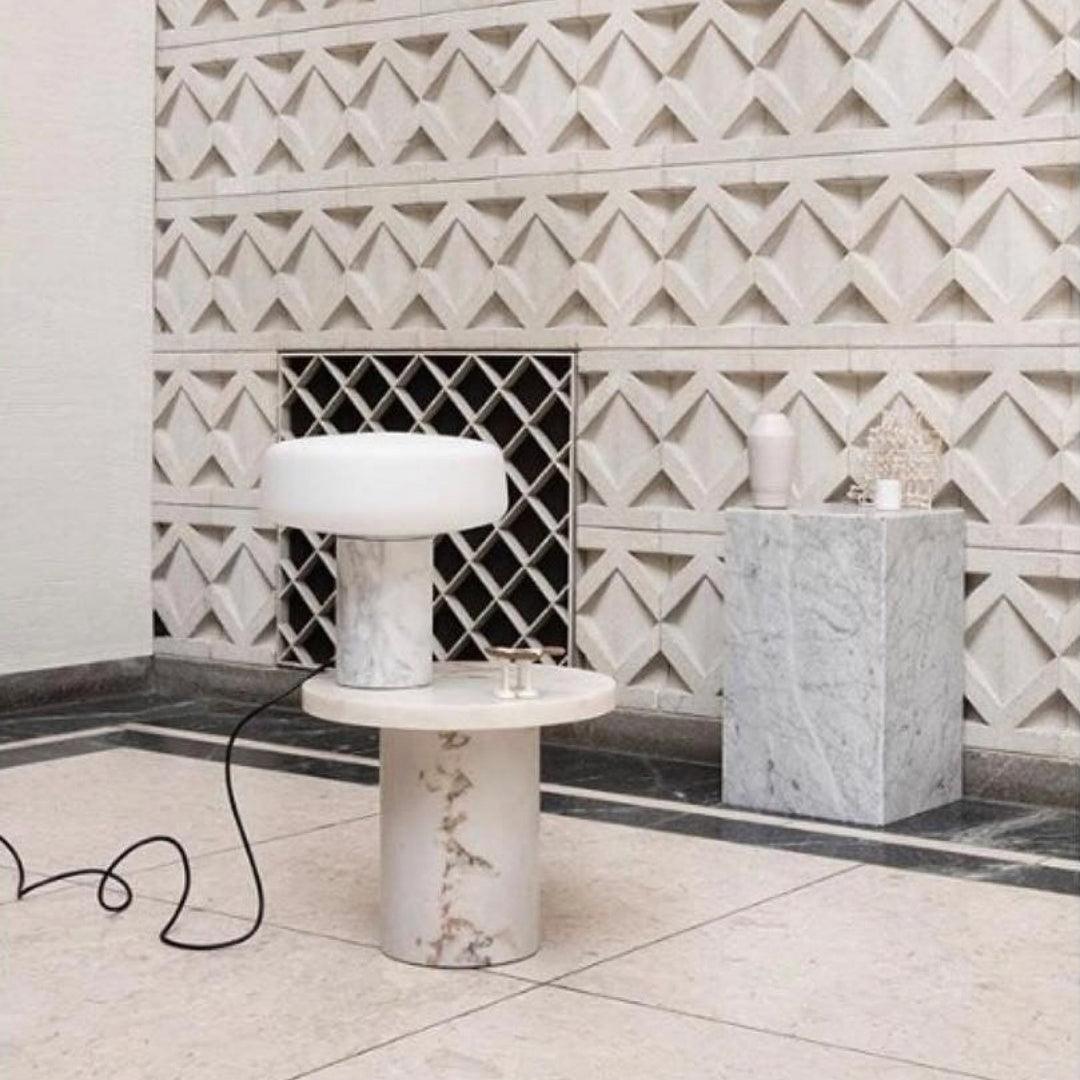 Erinilil Marble Base Table Lamp-Neutral Decor