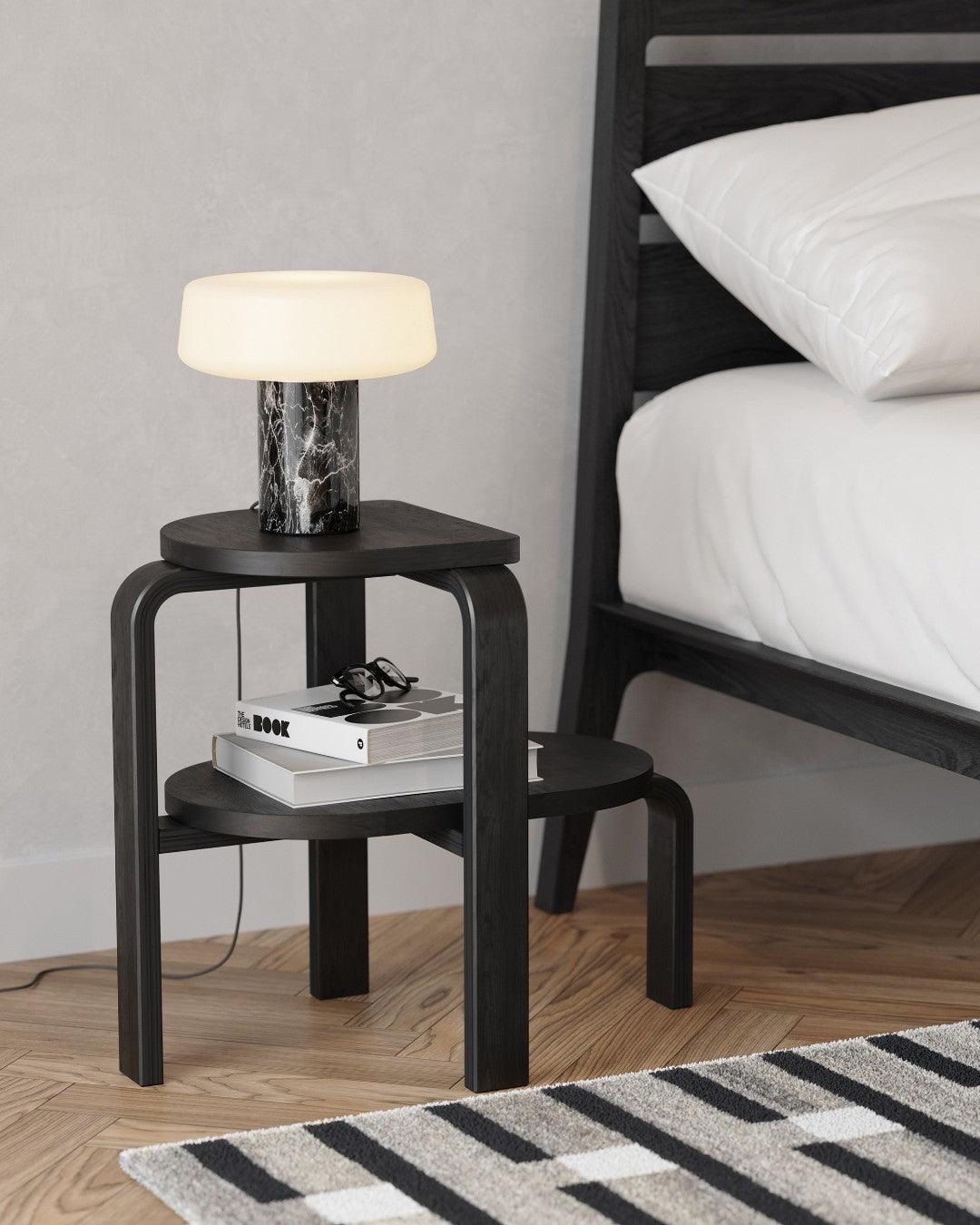 Erinilil Marble Base Table Lamp-Neutral Decor