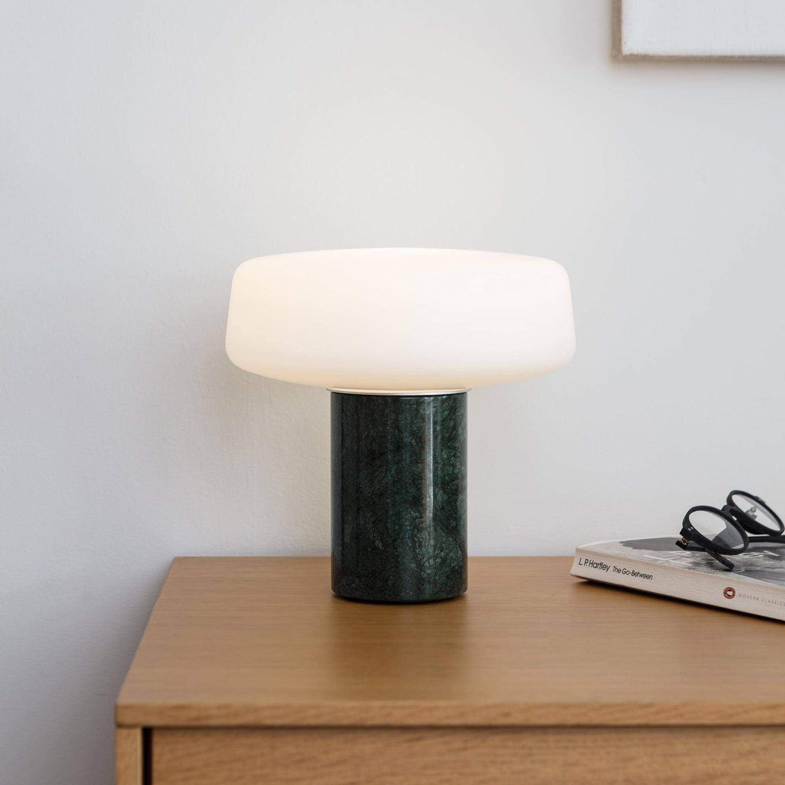 Erinilil Marble Base Table Lamp-Neutral Decor