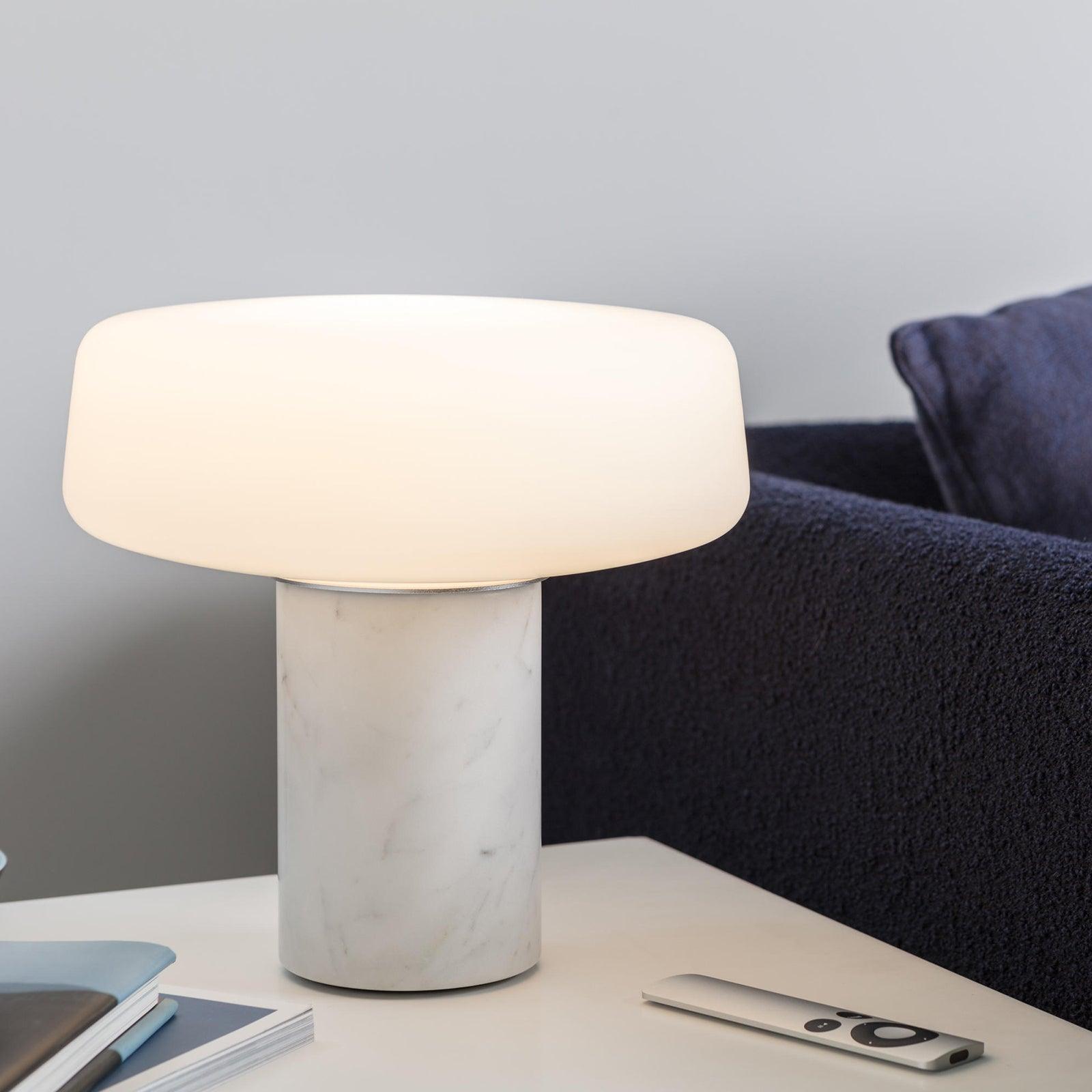 Erinilil Marble Base Table Lamp-Neutral Decor