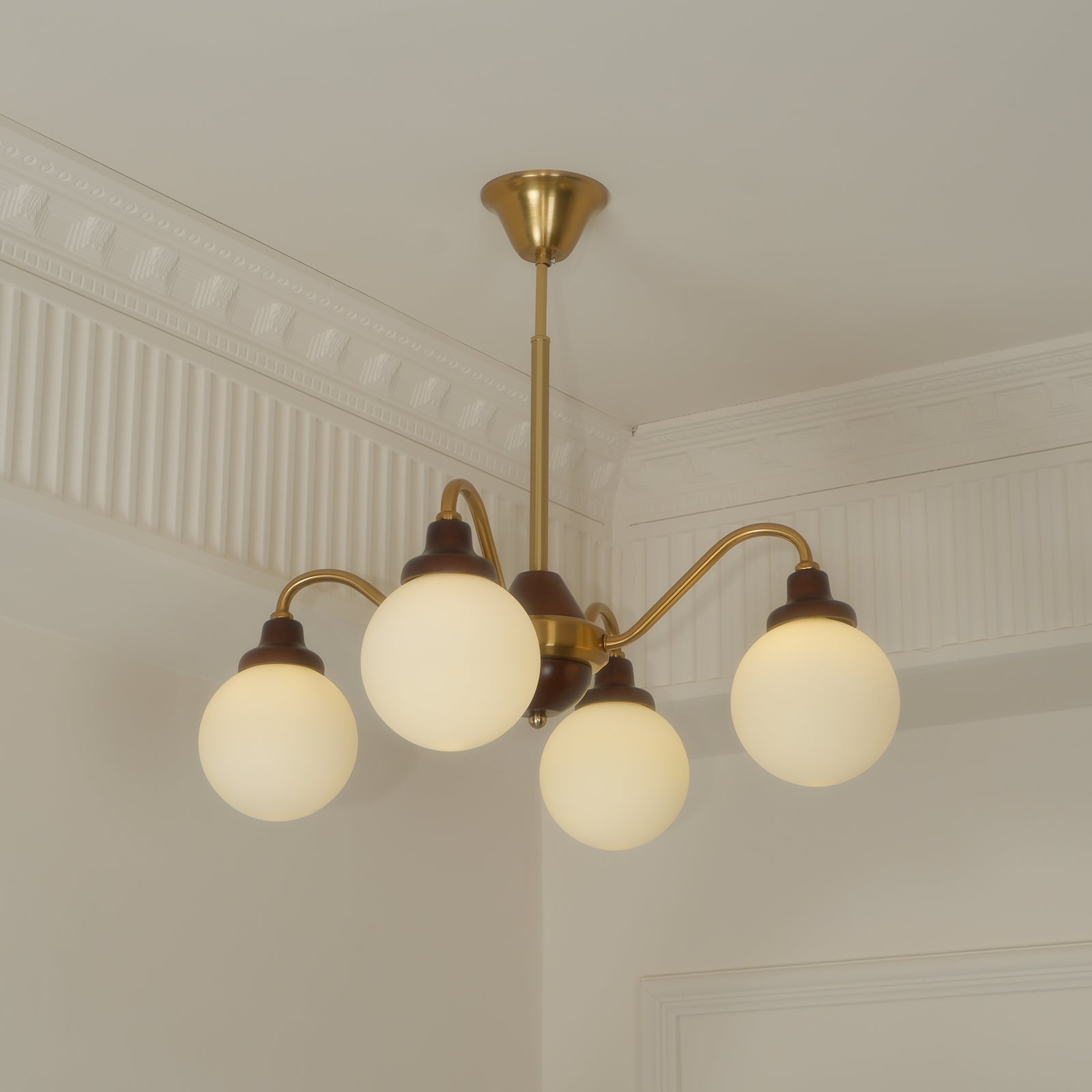 Aurelia Fashion Glass Chandelier-Neutral Decor