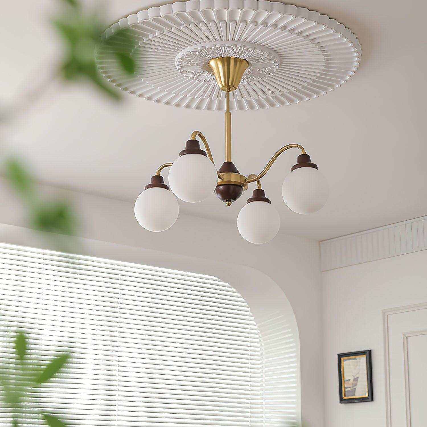 Aurelia Fashion Glass Chandelier-Neutral Decor