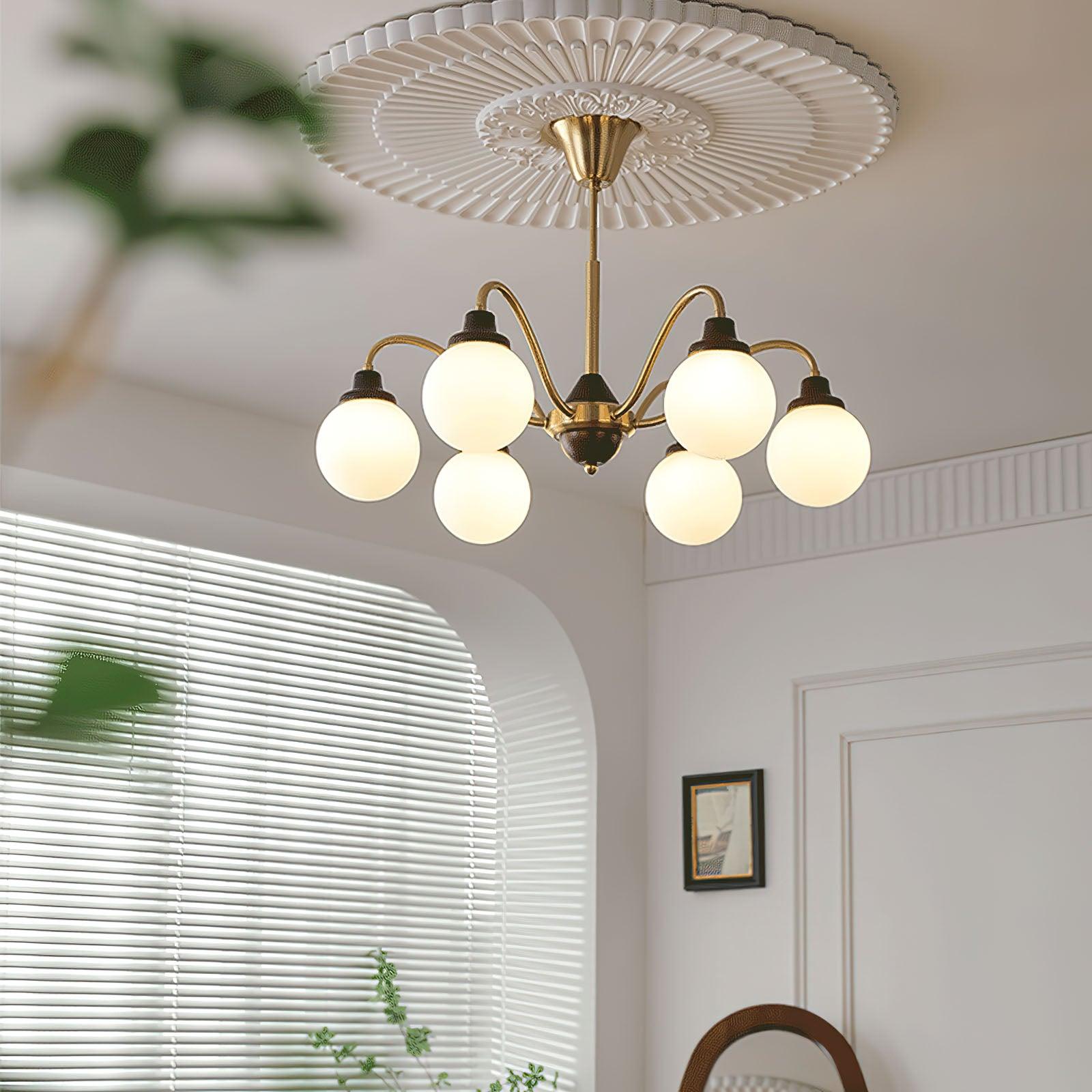 Aurelia Fashion Glass Chandelier-Neutral Decor