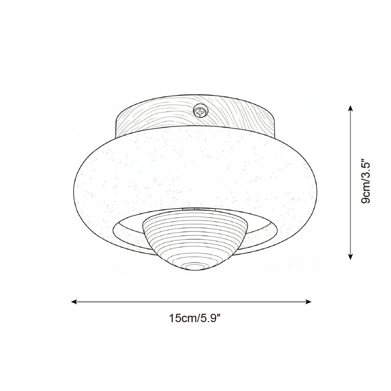Dorian Flush Mount Ceiling Lamp
