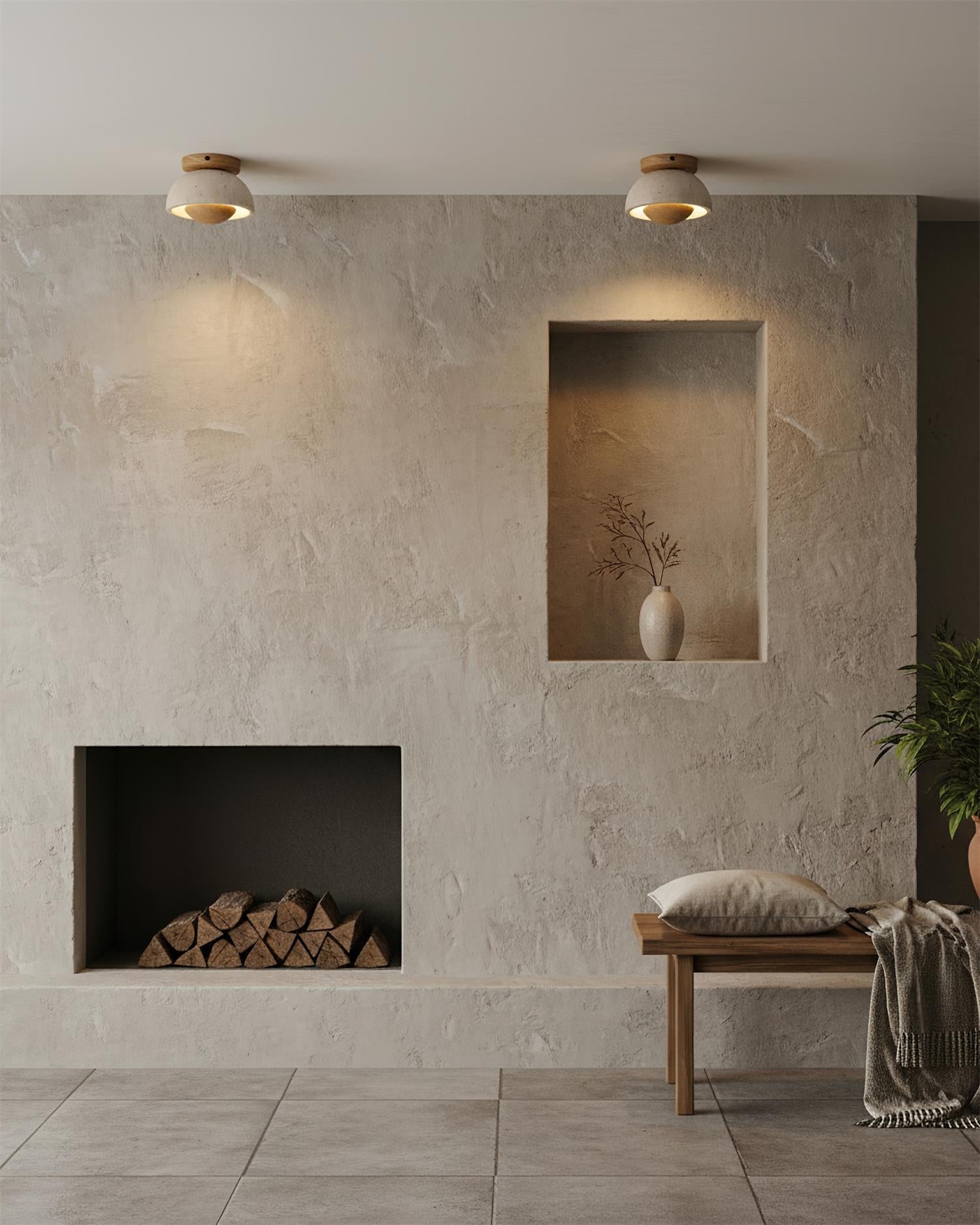 Dorian Flush Mount Ceiling Lamp