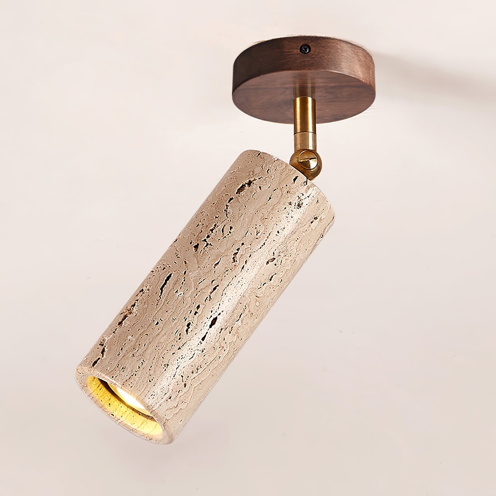 Mycaran Travertine Pendant Light-Neutral Decor