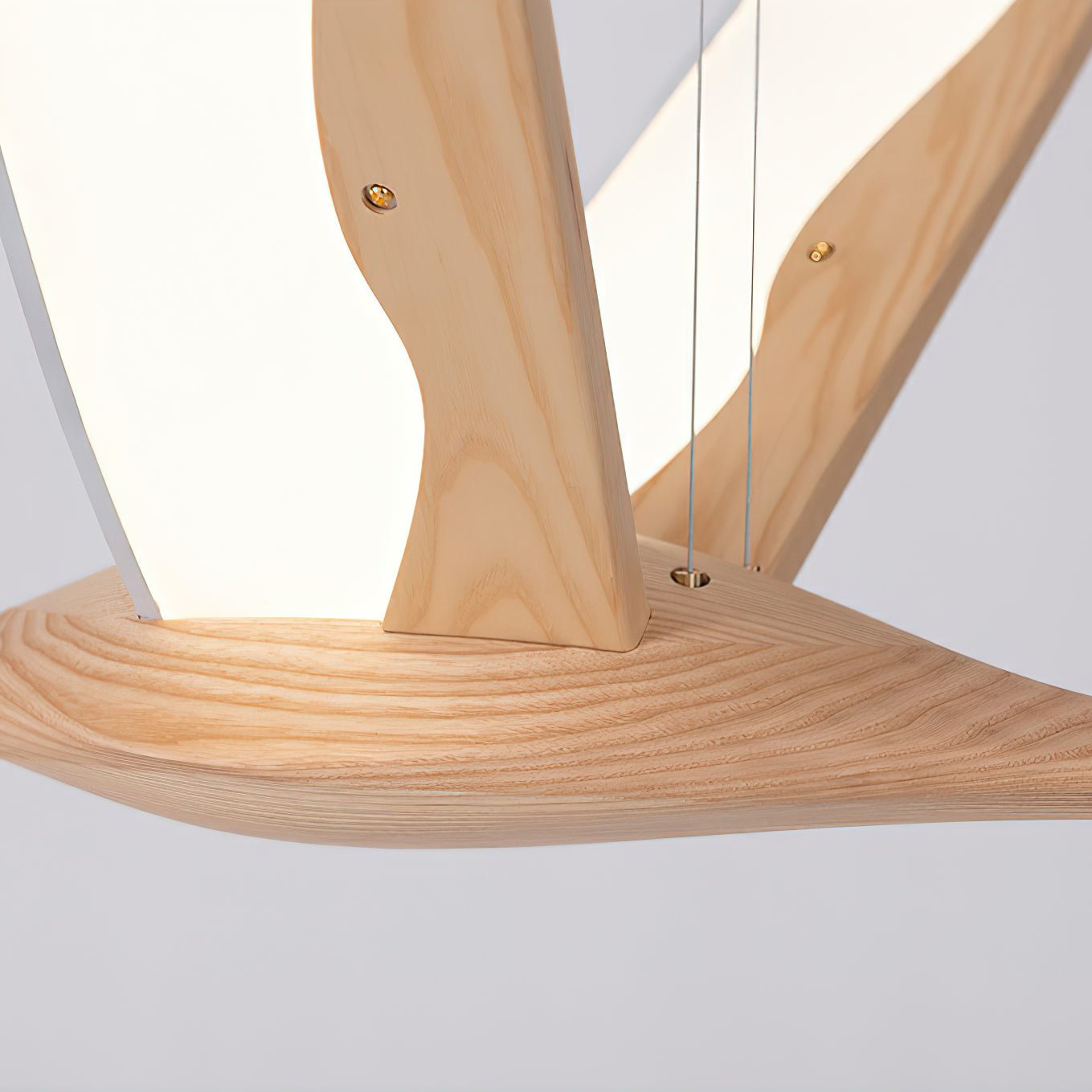 Firnal Modern Wood Pendant Lamp-Neutral Decor