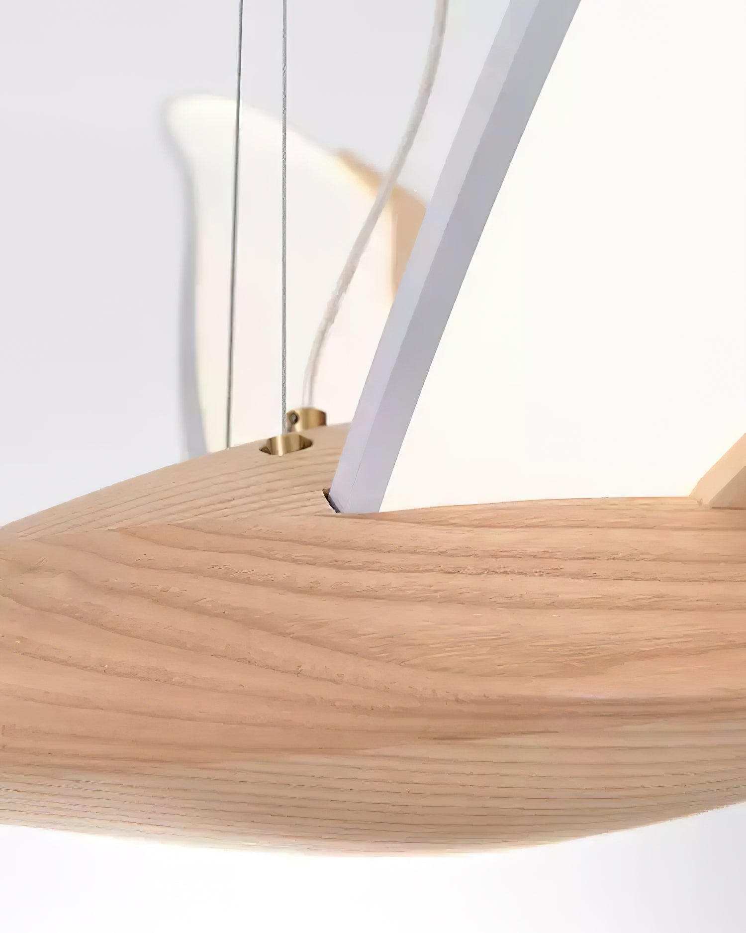 Firnal Modern Wood Pendant Lamp-Neutral Decor