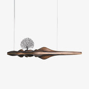 Tolven Premium Elegance Wood Pendant Lamp-Neutral Decor