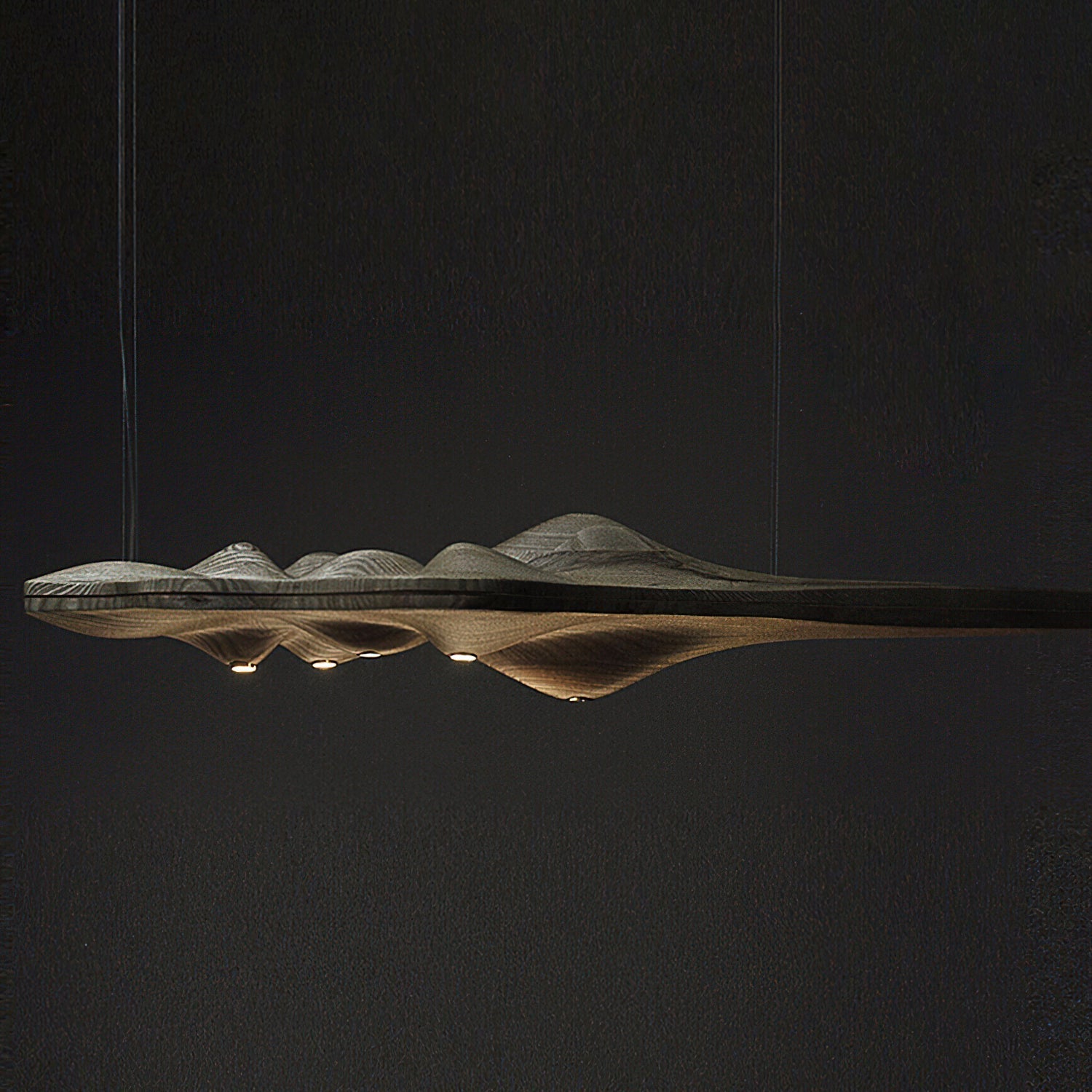 Tolven Premium Elegance Wood Pendant Lamp-Neutral Decor