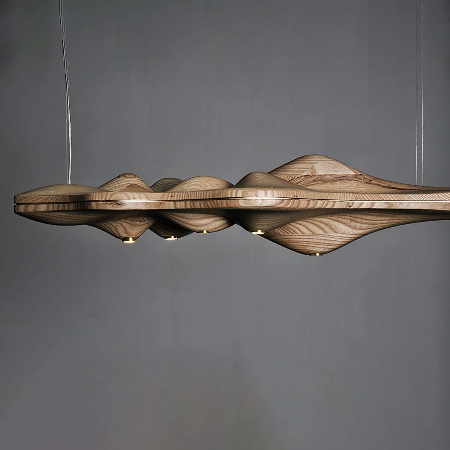 Tolven Premium Elegance Wood Pendant Lamp-Neutral Decor