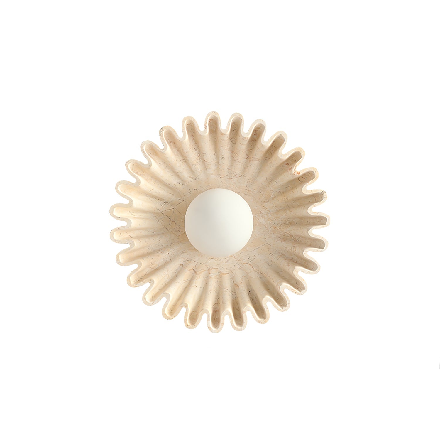 Sunray Rustic Glass Wall Lamp-Neutral Decor