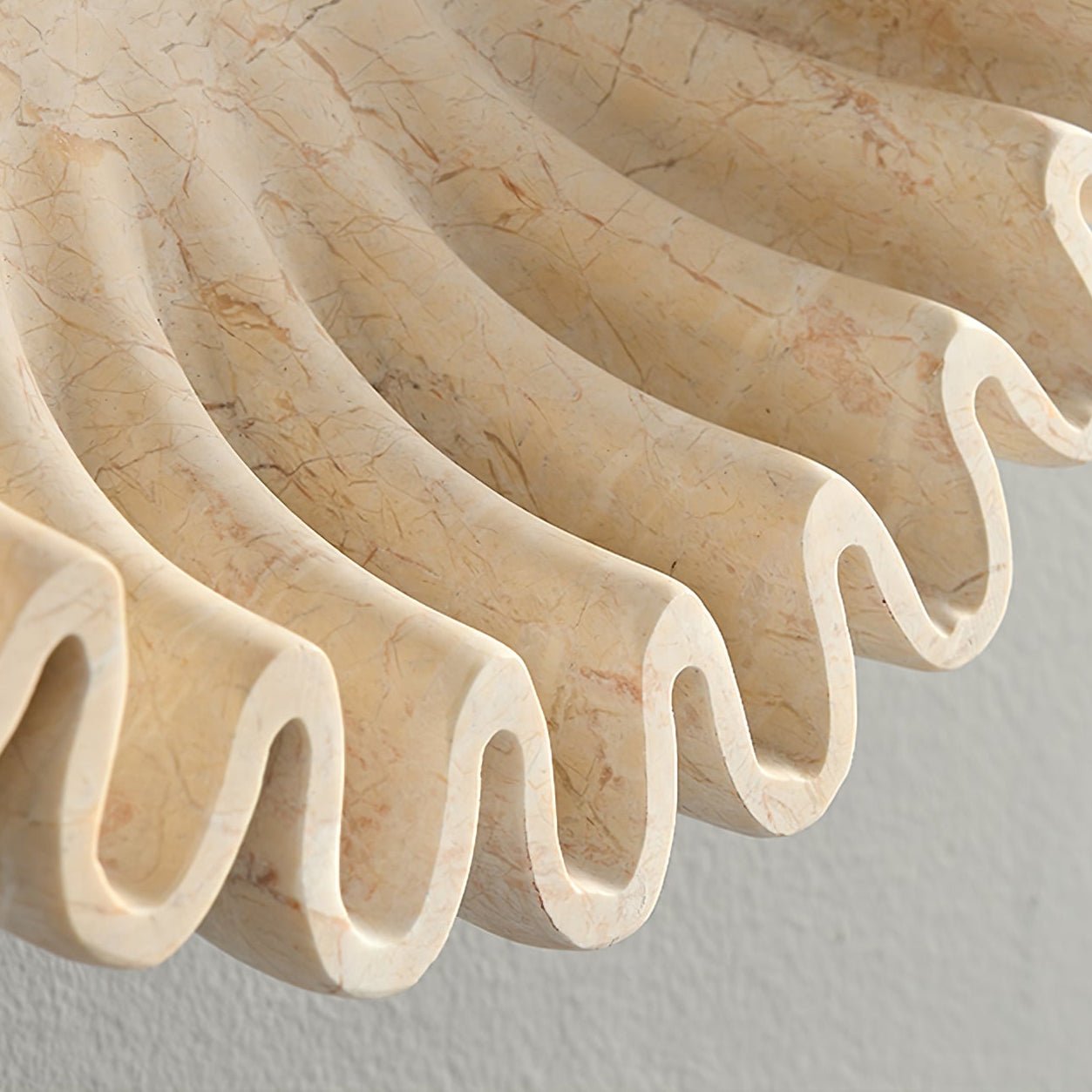 Sunray Rustic Glass Wall Lamp-Neutral Decor