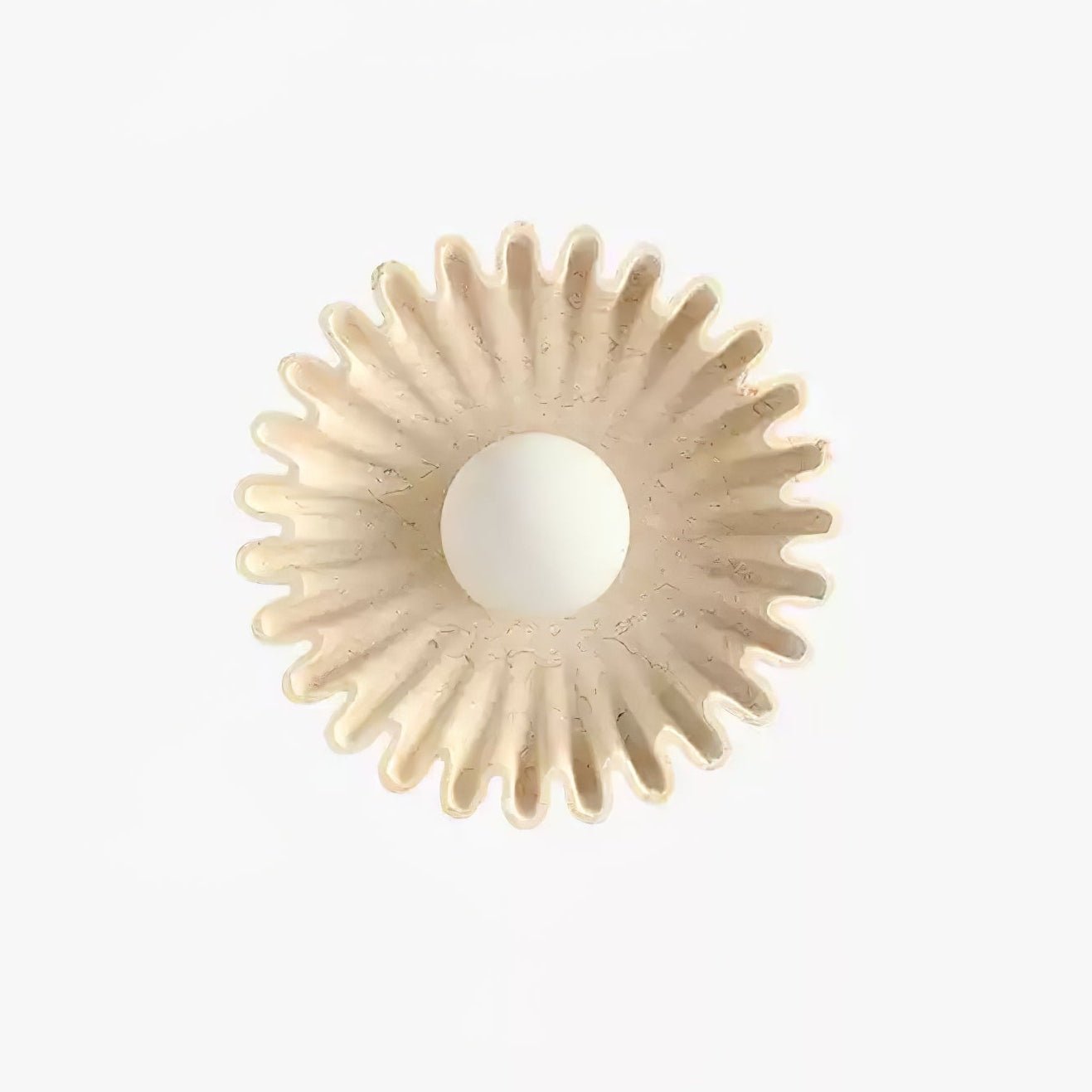 Sunray Rustic Glass Wall Lamp-Neutral Decor