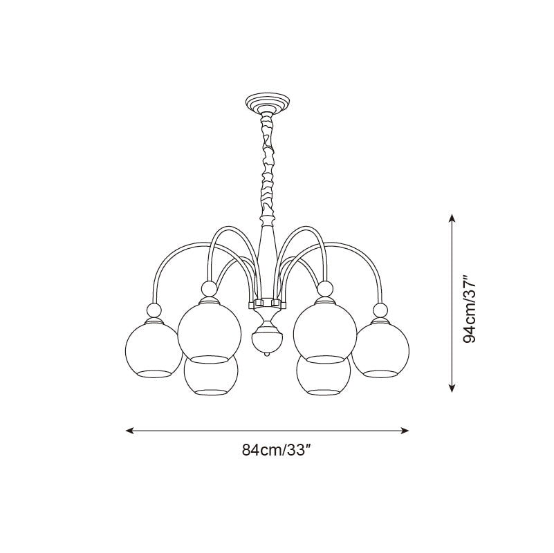 Amabel Glow Chandelier