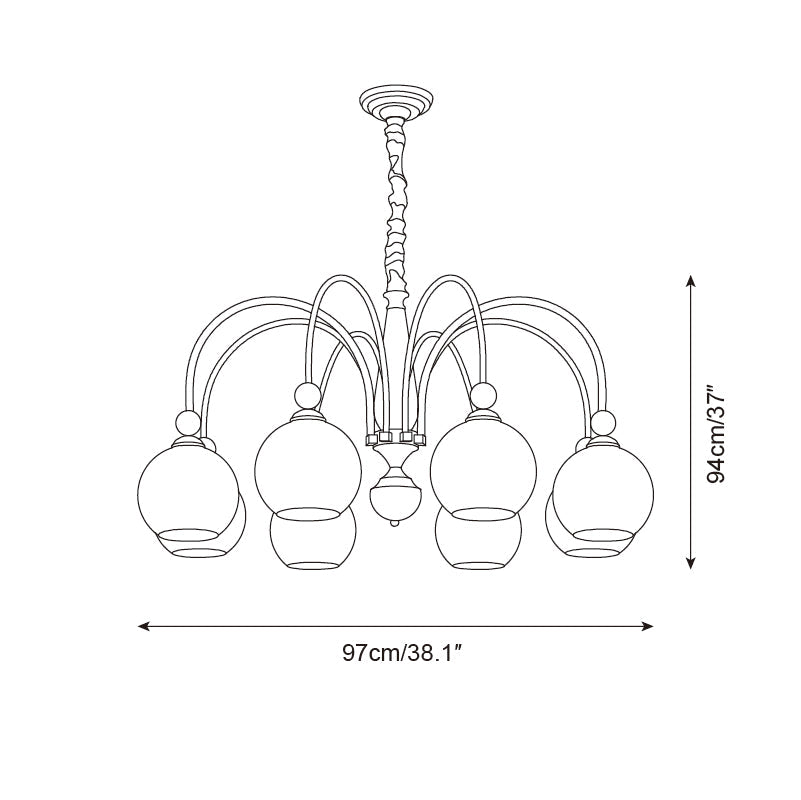 Amabel Glow Chandelier