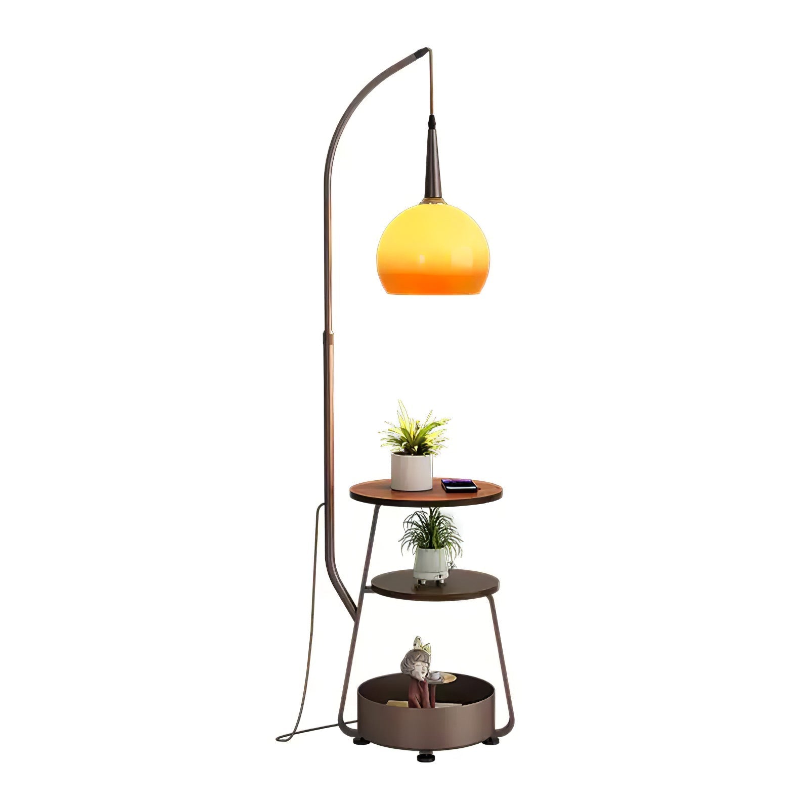 Eltheon Functional Floor Lamp-Neutral Decor