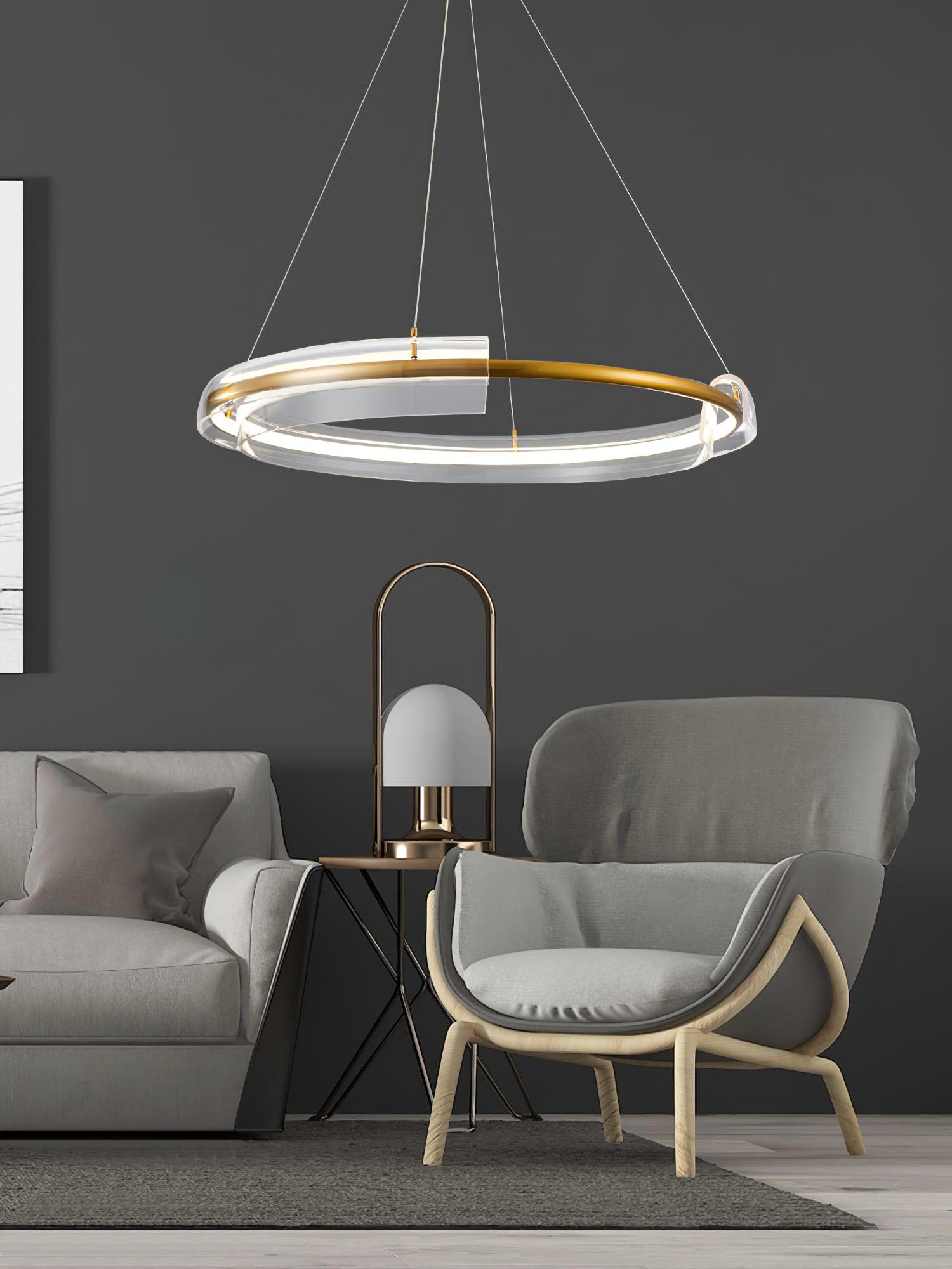 Aurora Chandelier Solstice LED-Neutral Decor