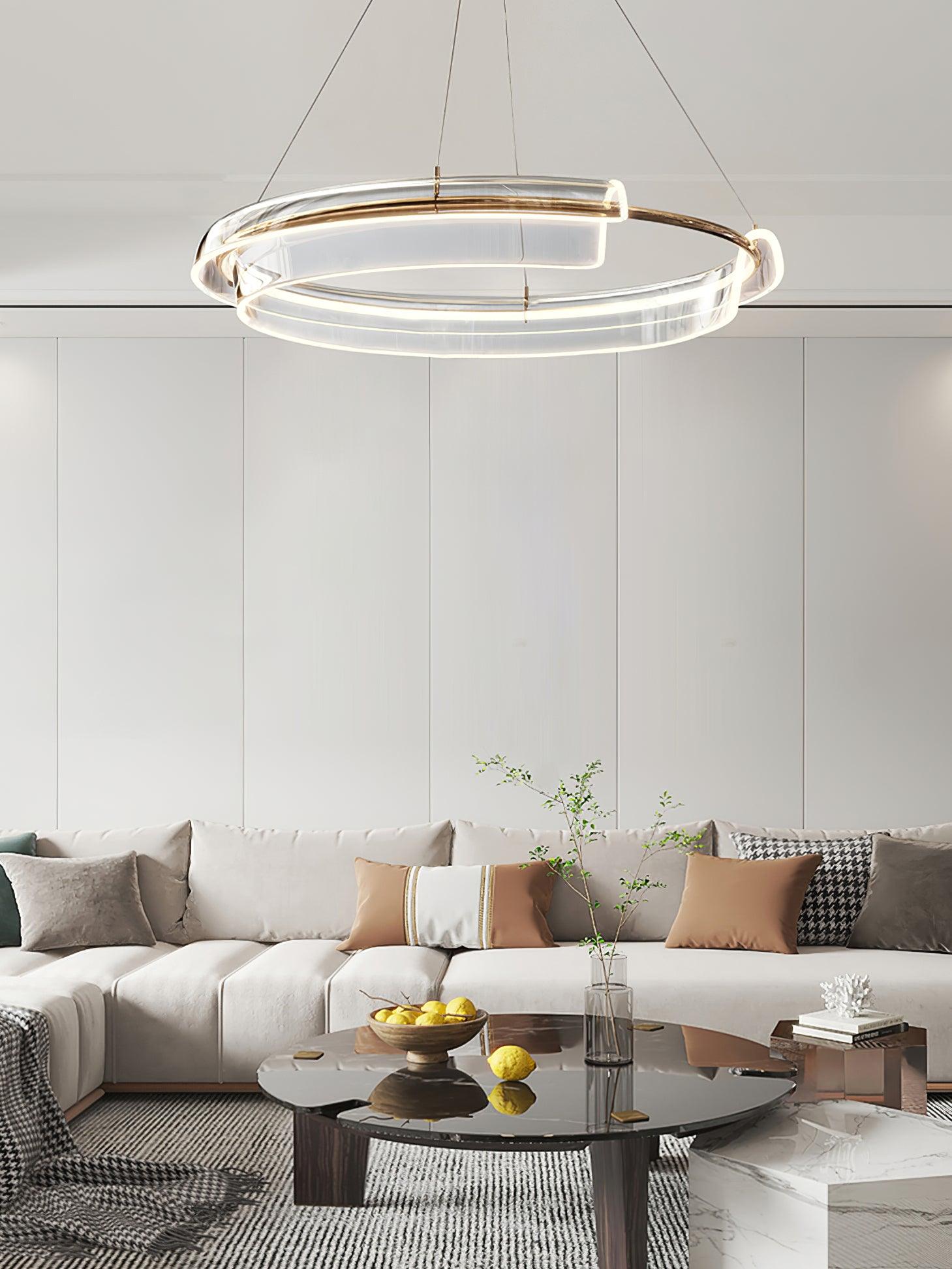 Aurora Chandelier Solstice LED-Neutral Decor