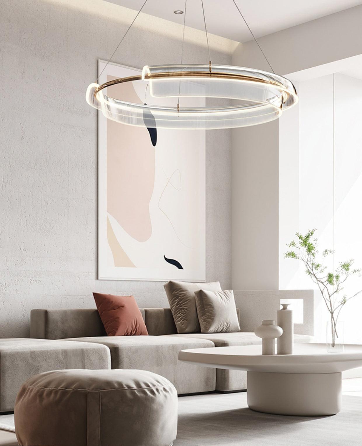 Aurora Chandelier Solstice LED-Neutral Decor