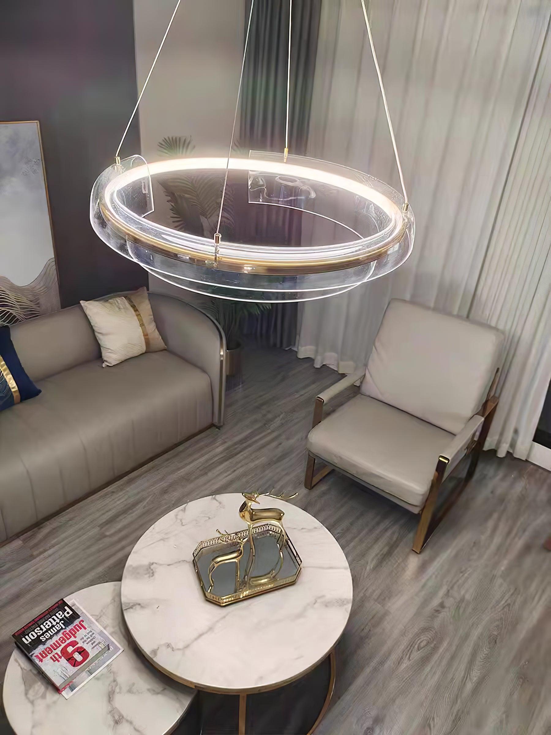 Aurora Chandelier Solstice LED-Neutral Decor