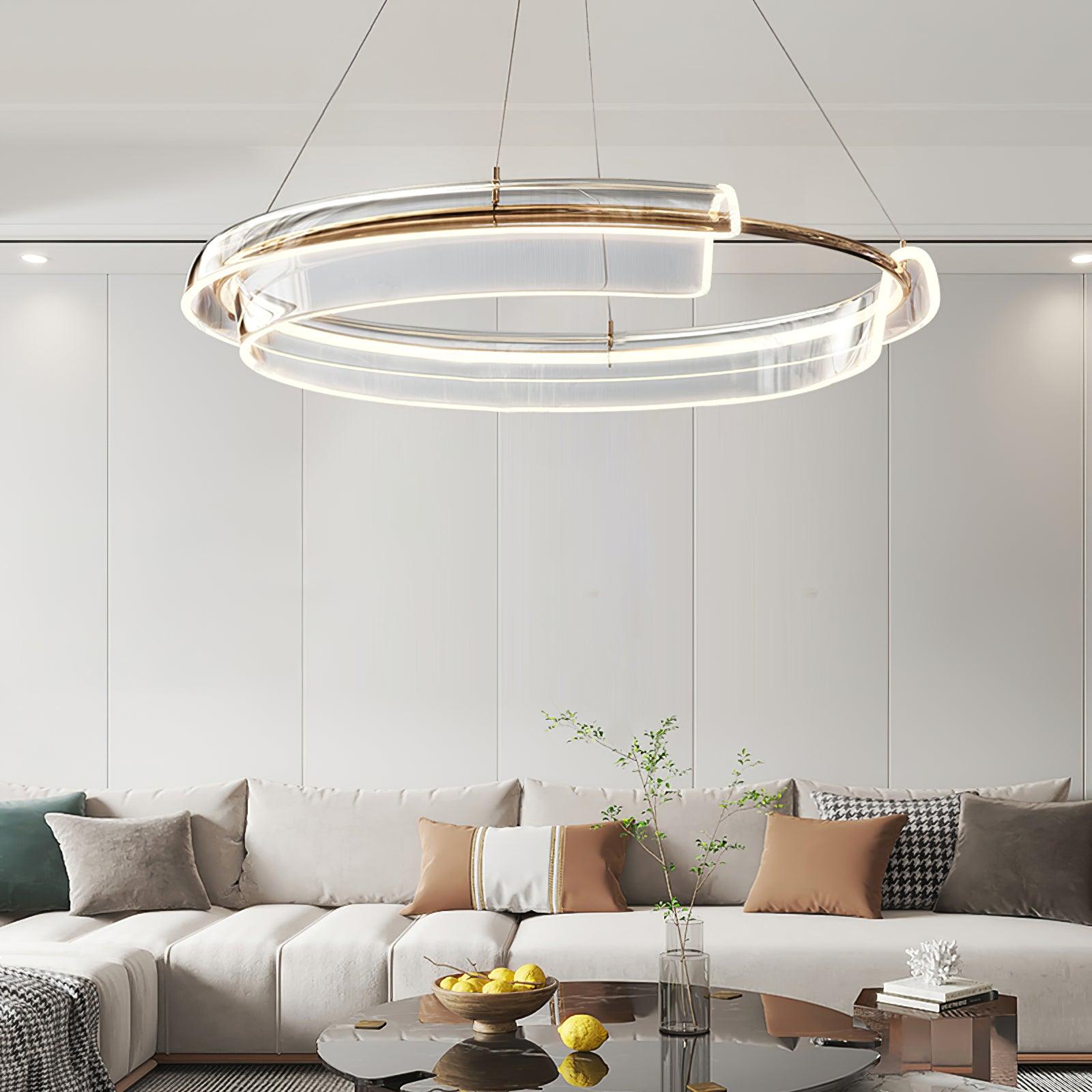 Aurora Chandelier Solstice LED-Neutral Decor
