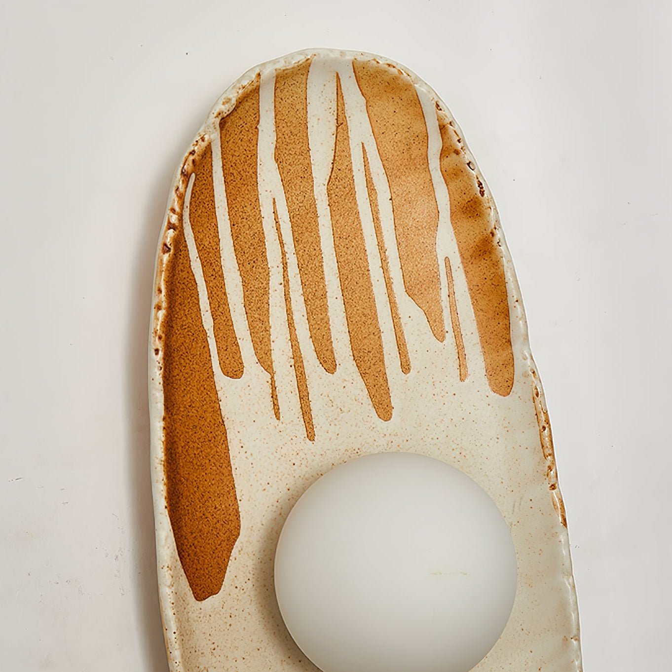 Solace Rustic Marble Wall Lamp-Neutral Decor