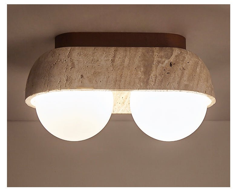 Solstice Trio Ceiling Lamp-Neutral Decor