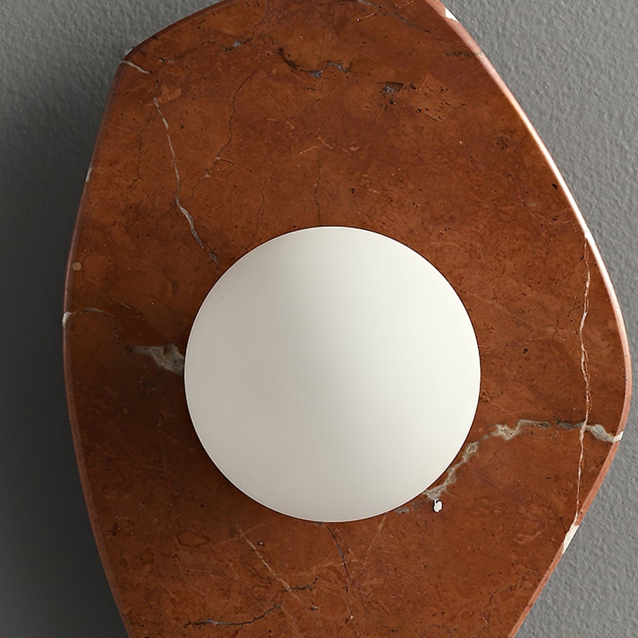 Pebble Rustic Marble Wall Light-Neutral Decor