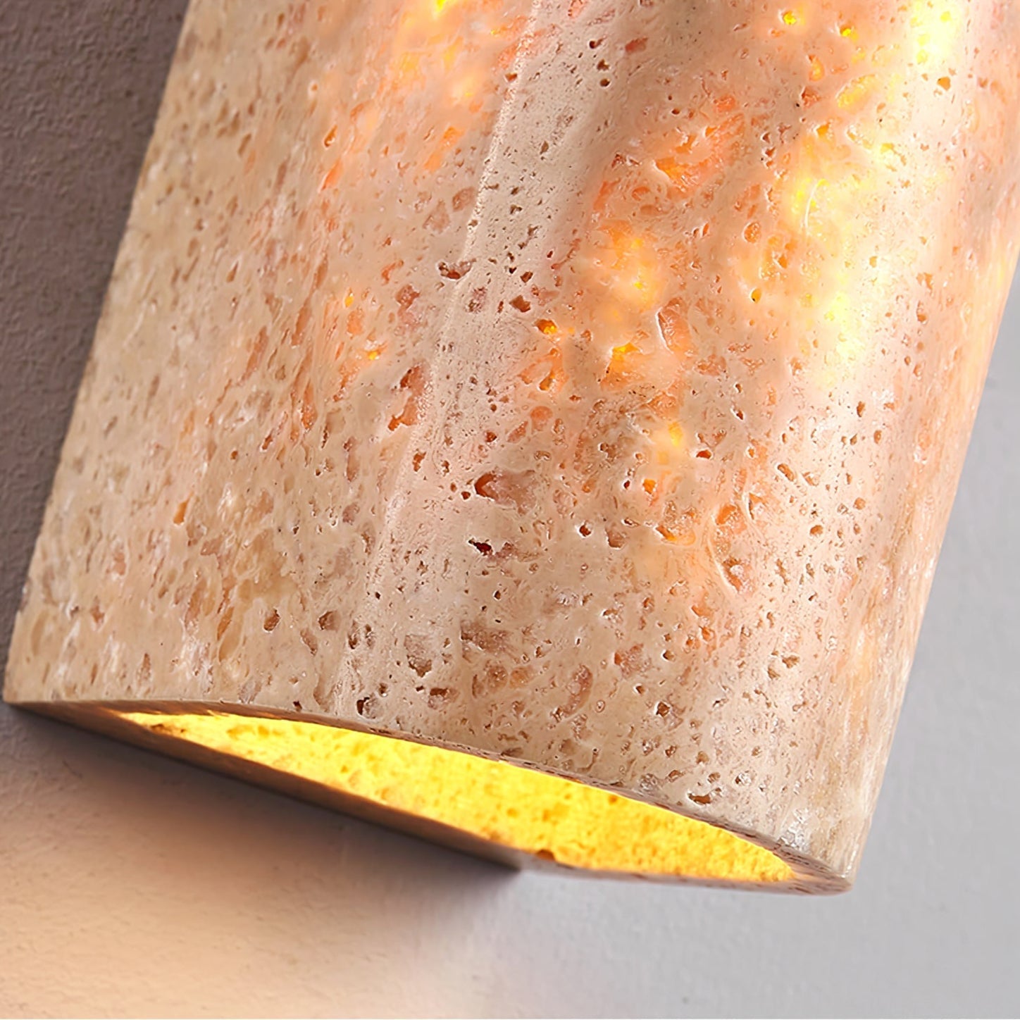 Sysilion Travertine Wall Light-Neutral Decor