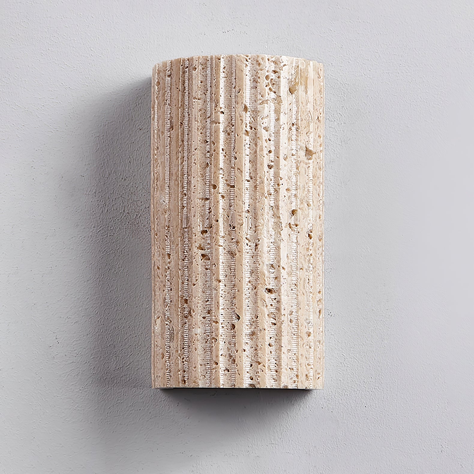 Sysilion Travertine Wall Light-Neutral Decor