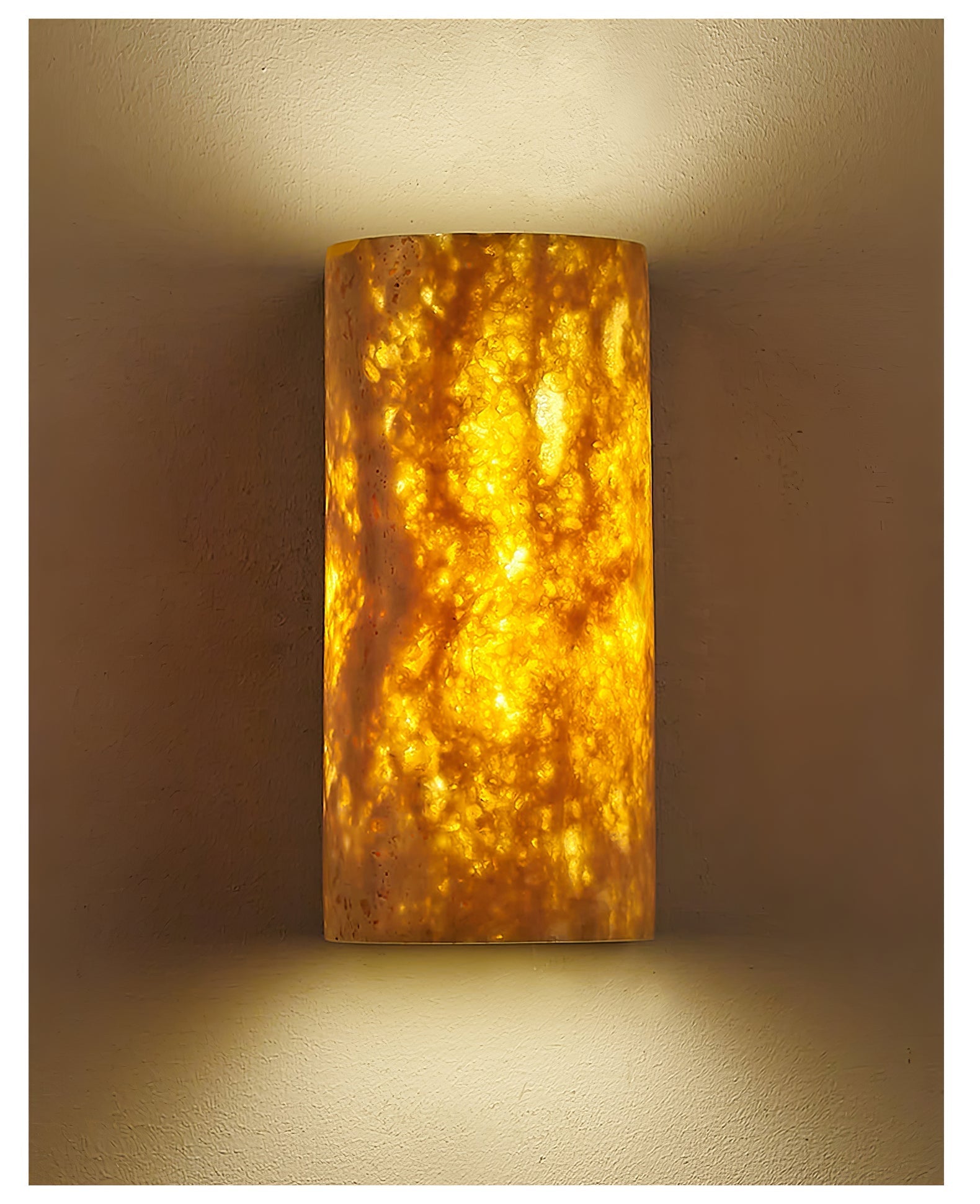 Sysilion Travertine Wall Light-Neutral Decor