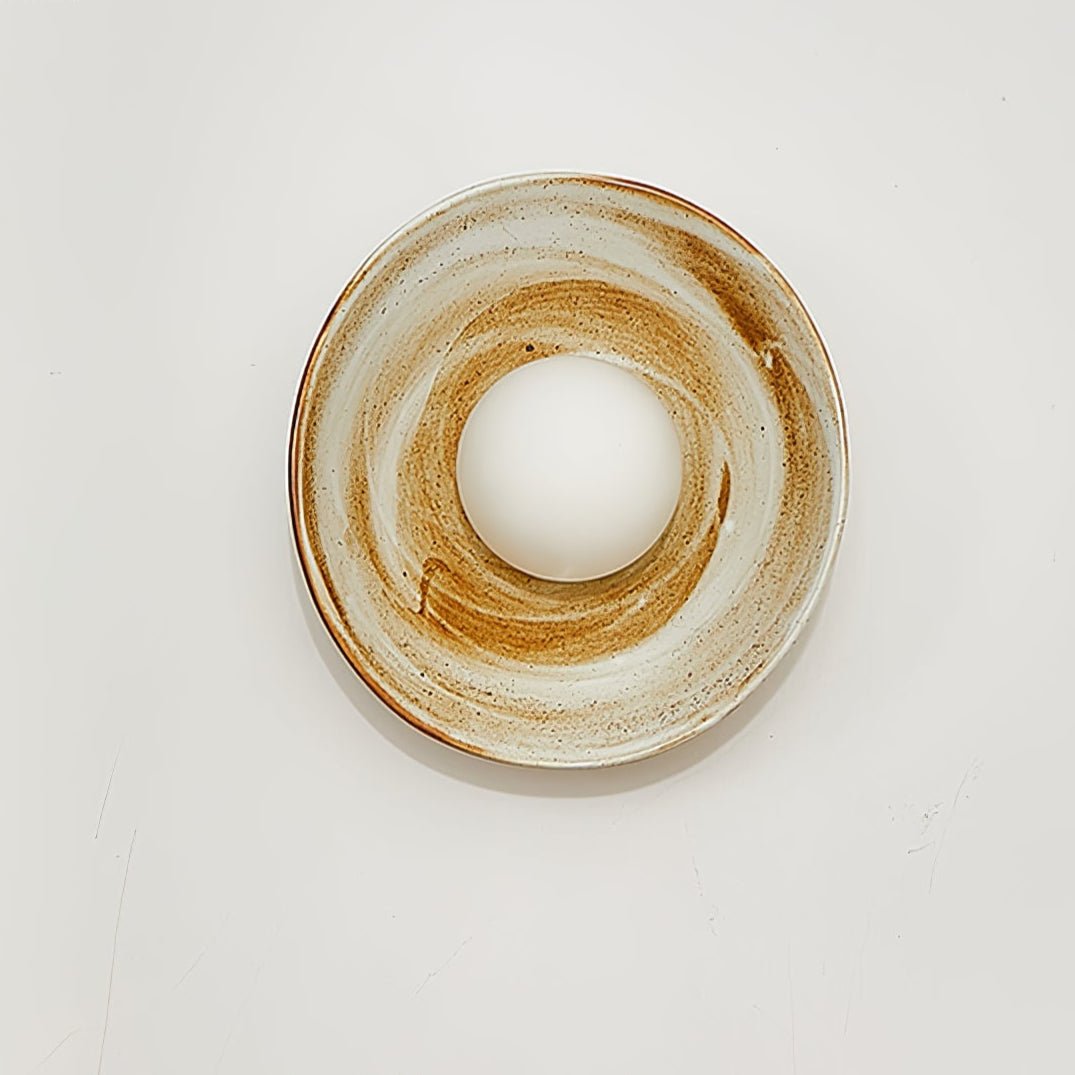Solune Modern Minimalist Glass Wood Wall Light-Neutral Decor